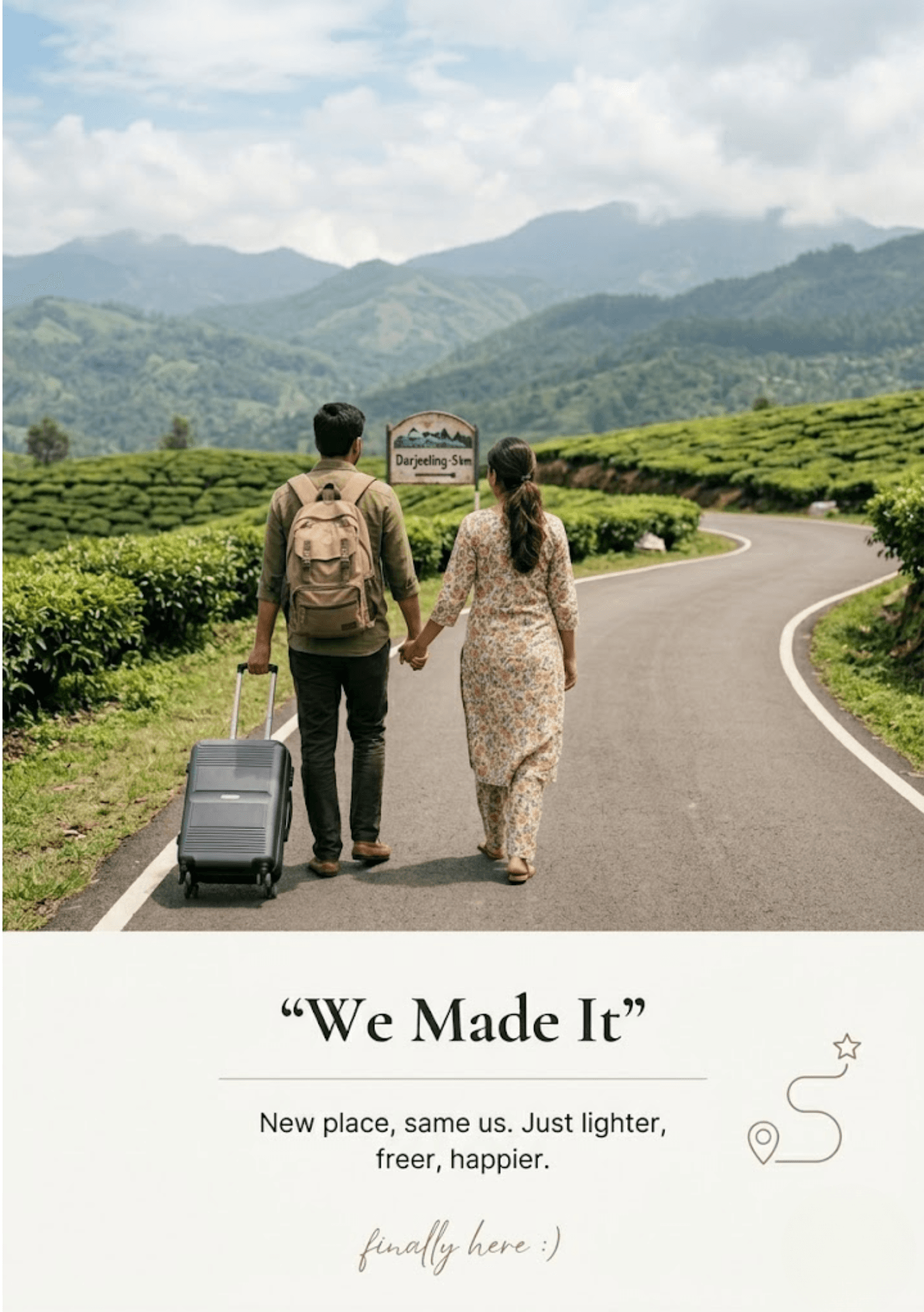 Couples Travel Book album inner pages — Trippal