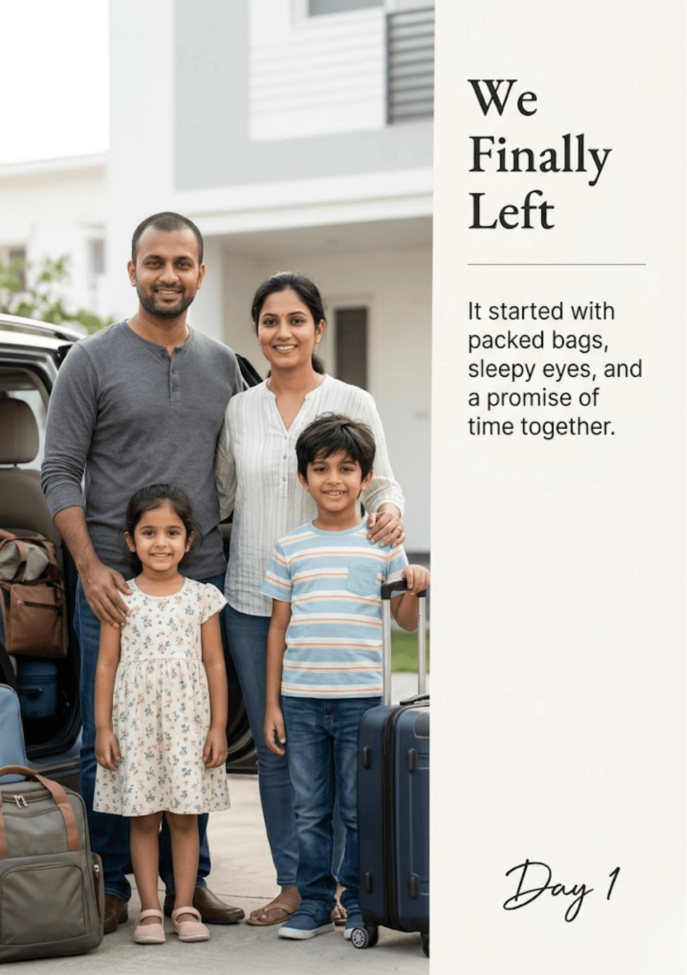 Family Travel Book album sample