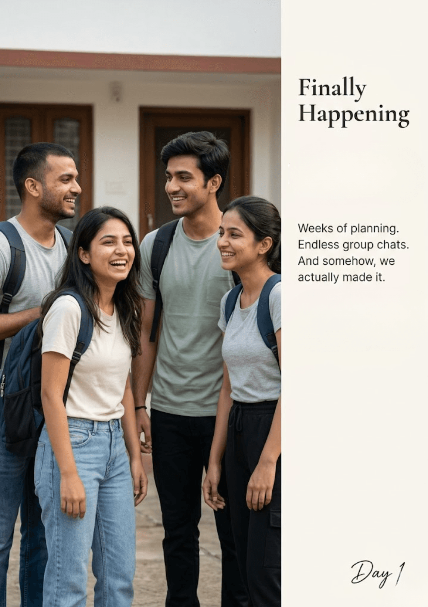 Friends Trip Book album sample