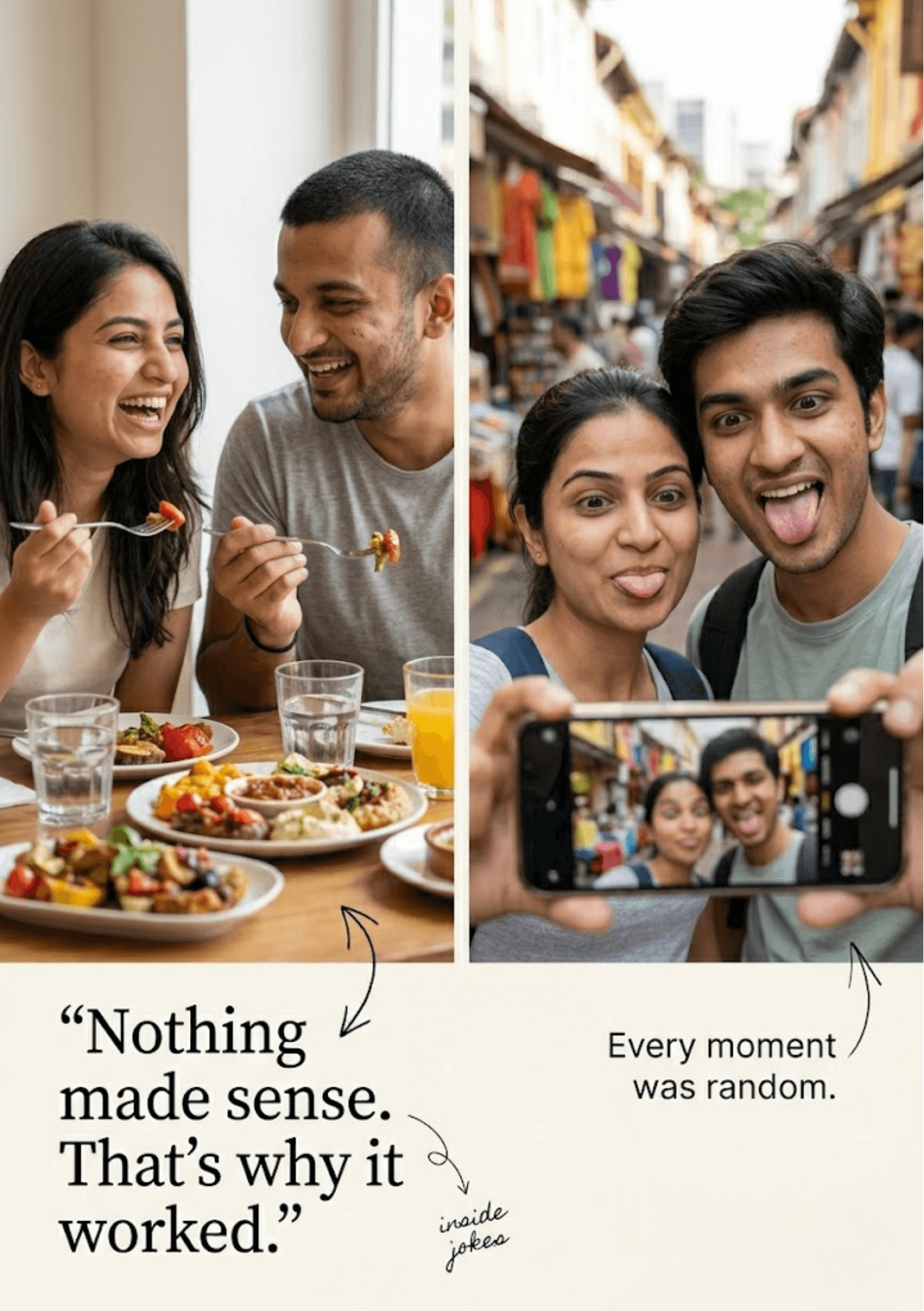 Friends Trip Book album inner pages — Trippal